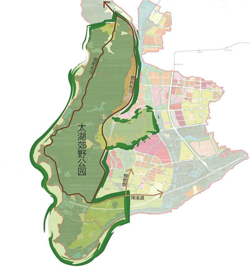 太湖郊野公园规划建设首批项目暨山水城区域提升计划